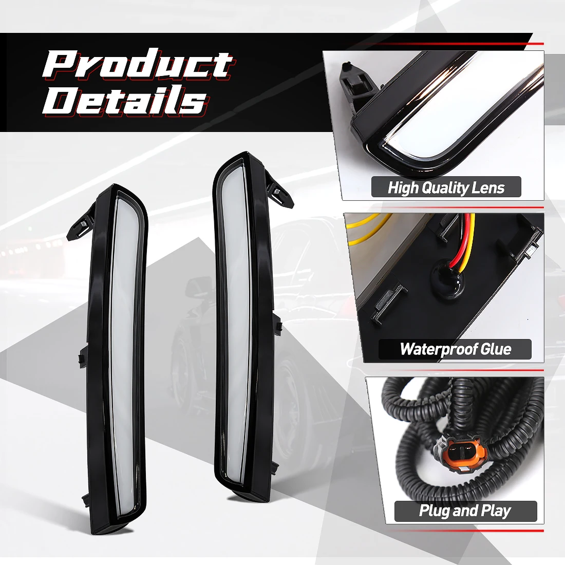 for toyota camry 2024 2025 9 generation led daytime running lights drl turn signal lamp white yellow front bumper daylights 12v for toyota camry 2024 2025 9 generation led daytime running lights drl turn signal lamp white yellow front bumper daylights 12v