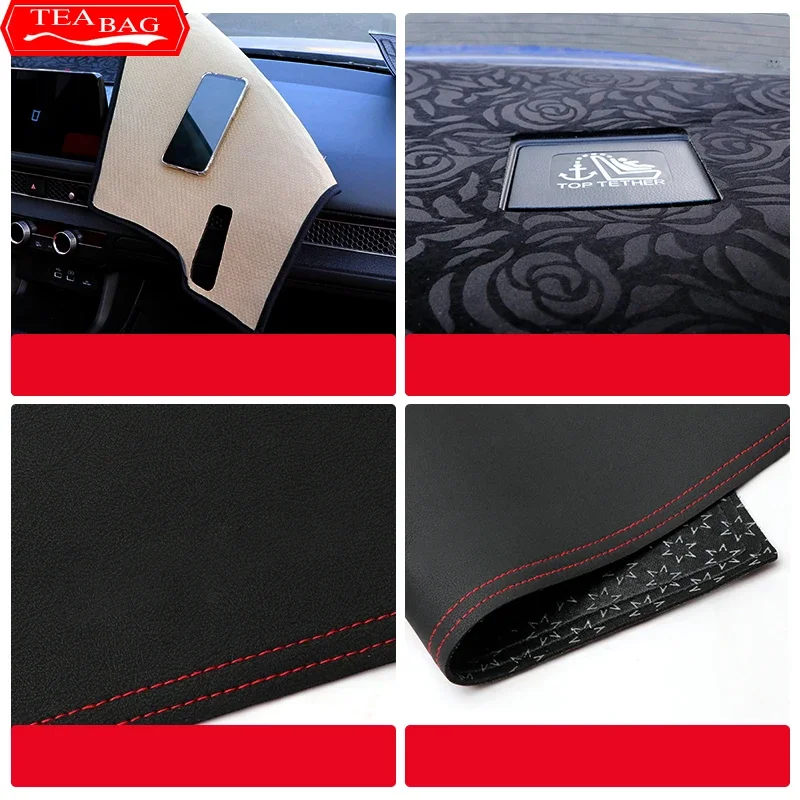 car styling dash mat dashmat dashboard cover sun shade dash board cover carpet for honda civic 11th gen 2021 2022 car styling dash mat dashmat dashboard cover sun shade dash board cover carpet for honda civic 11th gen 2021 2022