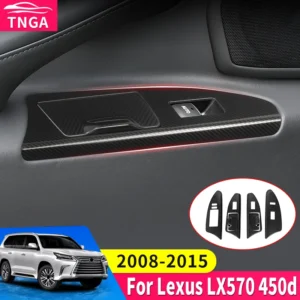 for toyota 2008 2009 2010 2012 2013 2014 2015 lexus 570 lx570 window switch control panel cover trim door interior accessories