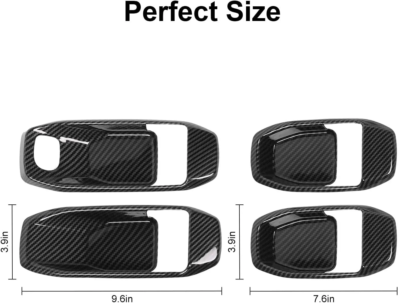 for jeep jl door handle bowl cover decor trim internal for 2018 2023 jeep wrangler jl 4 door carbon fiber for jeep jl door handle bowl cover decor trim internal for 2018 2023 jeep wrangler jl 4 door carbon fiber