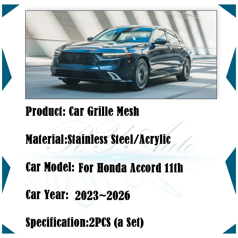 car grille mesh for honda accord 11th 2023 2024 2025 2026 anti dusty grille dust covers air intake insect proof nets car grille mesh for honda accord 11th 2023 2024 2025 2026 anti dusty grille dust covers air intake insect proof nets