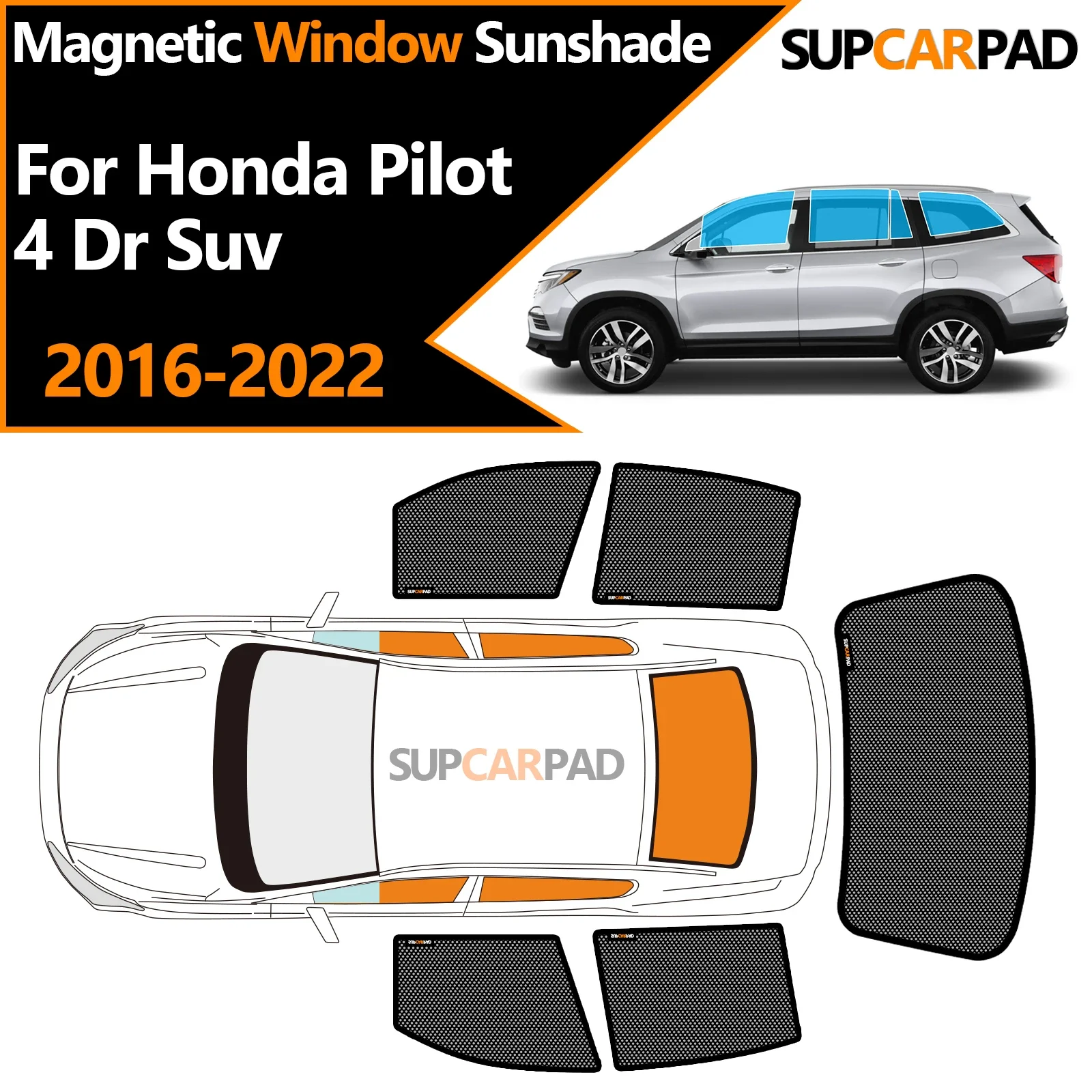 windshield sunshade for honda pilot 4 dr suv 2016 2022 magnetic curtain mesh front windshield frame curtain windshield sunshade for honda pilot 4 dr suv 2016 2022 magnetic curtain mesh front windshield frame curtain