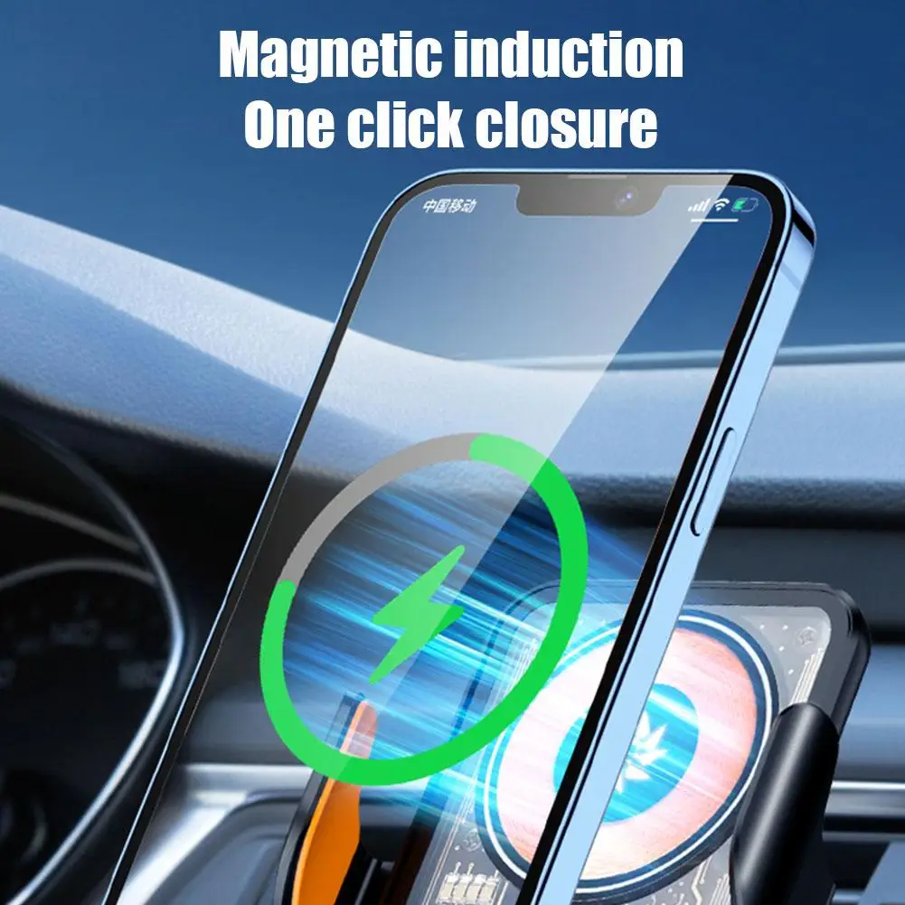 66w magnetic car wireless charger auto air vent mount phone holder for iphone 15 14 13 12 fast charging adapter p6k7 66w magnetic car wireless charger auto air vent mount phone holder for iphone 15 14 13 12 fast charging adapter p6k7
