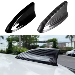 car shark fin antenna cover carbon fiber pattern antenna cover abs for honda crv zrv hrv xrv civic accord vezel auto accessories