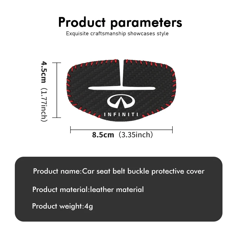 for infiniti pu leather car seat belt buckle clip cover protector anti scratch case fx35 q30 g37 qx70 g35 qx50 qx60 qx80 qx30 for infiniti pu leather car seat belt buckle clip cover protector anti scratch case fx35 q30 g37 qx70 g35 qx50 qx60 qx80 qx30