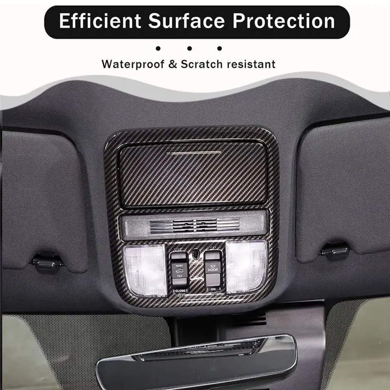 steady front reading light panel cover trim kit for honda pilot 2019 2022 abs carbon fiber steady front reading light panel cover trim kit for honda pilot 2019 2022 abs carbon fiber
