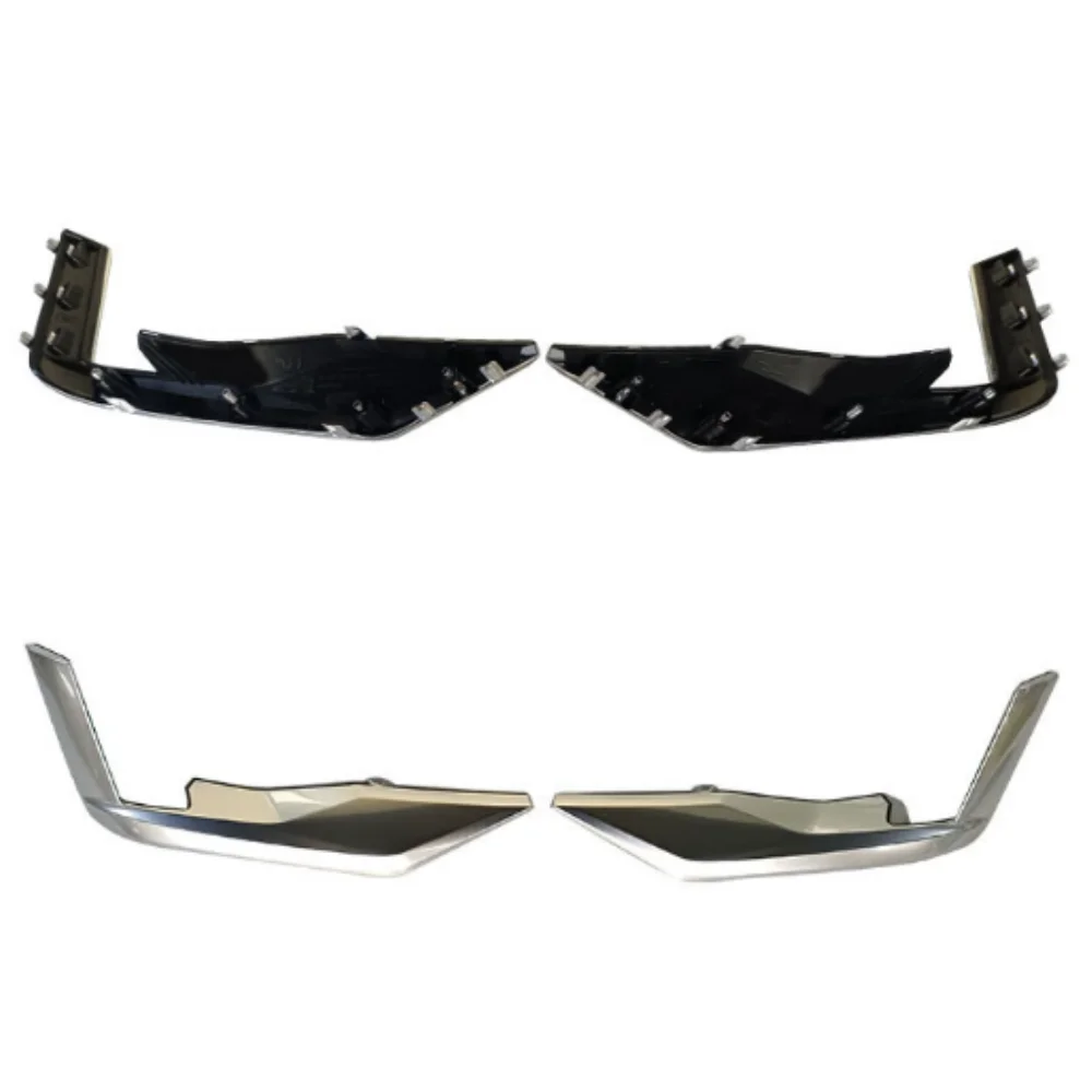 for cadillac escalade 2021 2023 car front bumper fog light frame decorative strip oe: 87829992 87829994 for cadillac escalade 2021 2023 car front bumper fog light frame decorative strip oe: 87829992 87829994