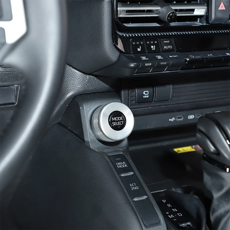for toyota land cruiser 250 prado j250 lc250 2024 2025 car driving mode knob ring switch knob cover sticker for toyota land cruiser 250 prado j250 lc250 2024 2025 car driving mode knob ring switch knob cover sticker