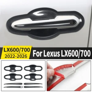 for toyota lexus lx600 lx700 600 2022 2025 car door handle coverstainless steel scratch guard protector exterior styling trim