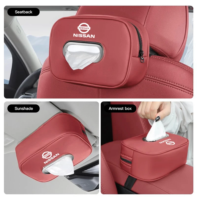 leather car tissue box holder back seat multi storage bag for nissan sylphy n7 teana qashqai note j10 j11 navara juke gtr patrol leather car tissue box holder back seat multi storage bag for nissan sylphy n7 teana qashqai note j10 j11 navara juke gtr patrol