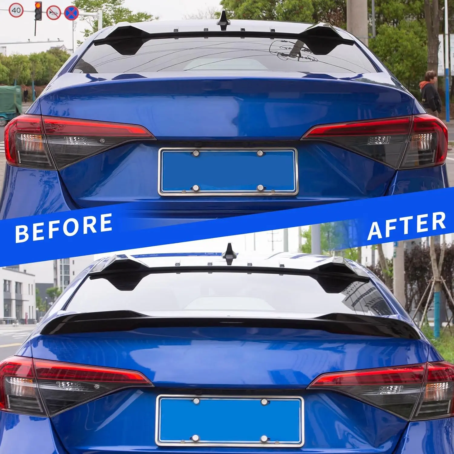 for honda civic 11th 2022 2024 rear spoiler sedan trunk spoiler abs lip spoiler wing replacement body kit tuning for honda civic 11th 2022 2024 rear spoiler sedan trunk spoiler abs lip spoiler wing replacement body kit tuning