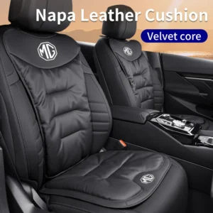 car seat velvet cushion leather backrest seat cover accessories for morris garages mg 3 5 6 7 hs zs gs hector tf rx5 rx8 gt zr