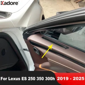 for lexus es 250 350 300h 2019 2024 2025 carbon car front inner door air condition vent outlet cover trim interior accessories