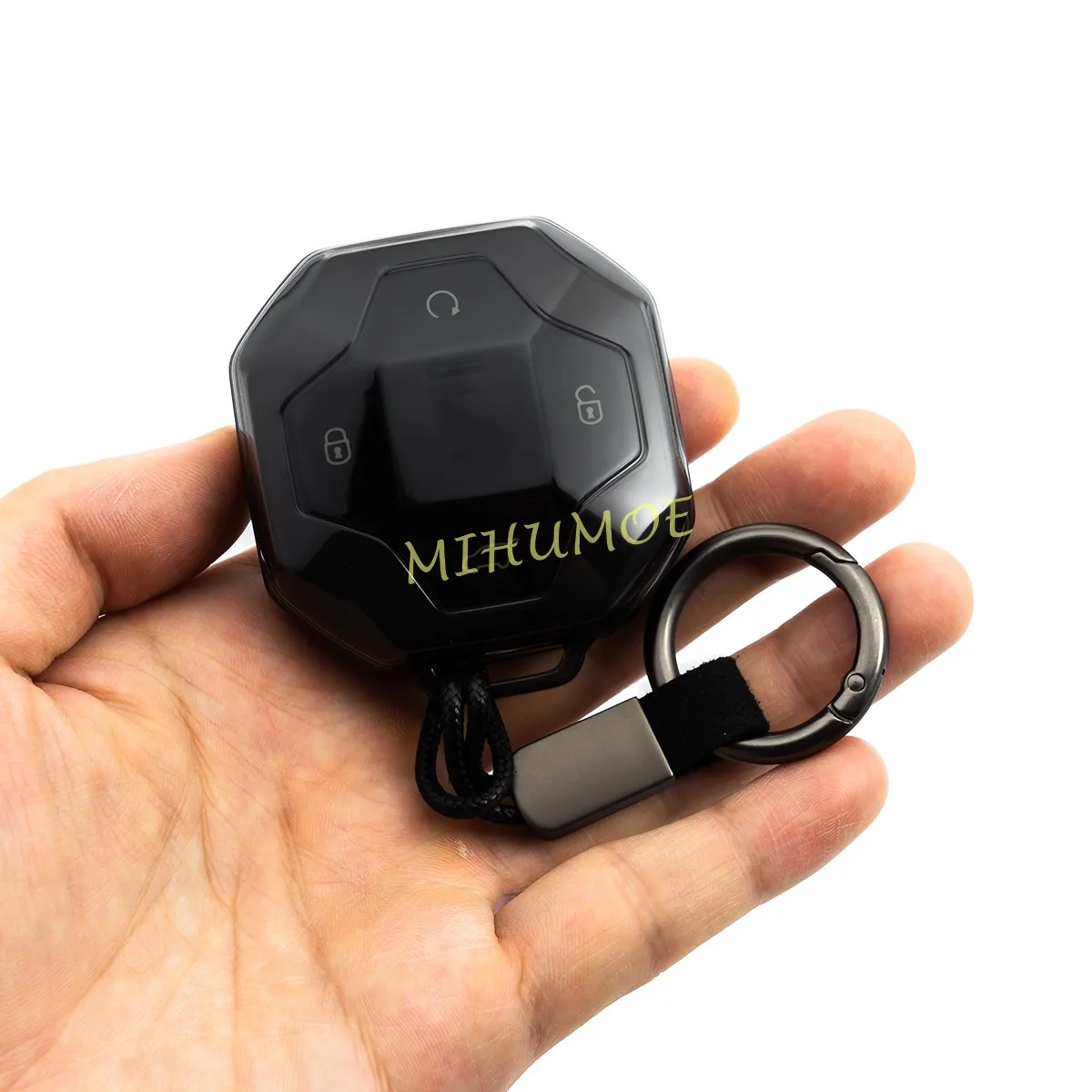 for jetour t2 2024 2025 2026 car key fob cover case holder ring keychain black transparent for jetour t2 2024 2025 2026 car key fob cover case holder ring keychain black transparent