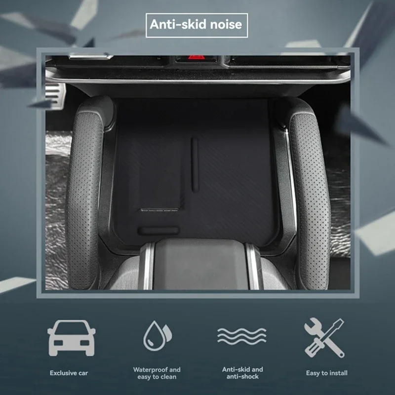 car center console wireless charging silicone protector pad modification for chery jetour traveler t2 2023 2024 2025 car center console wireless charging silicone protector pad modification for chery jetour traveler t2 2023 2024 2025