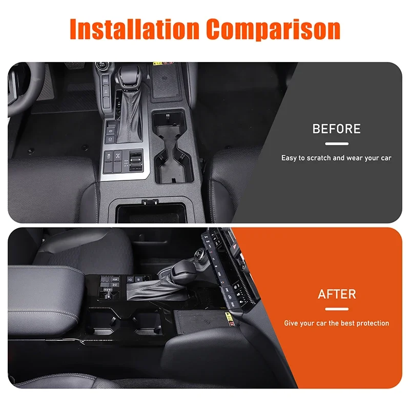 abs carbon fiber for toyota land cruiser prado 250 lc250 2024 2025+ car central control gear panel cover sticker car accessories abs carbon fiber for toyota land cruiser prado 250 lc250 2024 2025+ car central control gear panel cover sticker car accessories