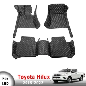 car floor mats for toyota hilux 2022 2021 2020 2019 2018 2017 2016 2015 custom auto interiors accessories styling foot carpets