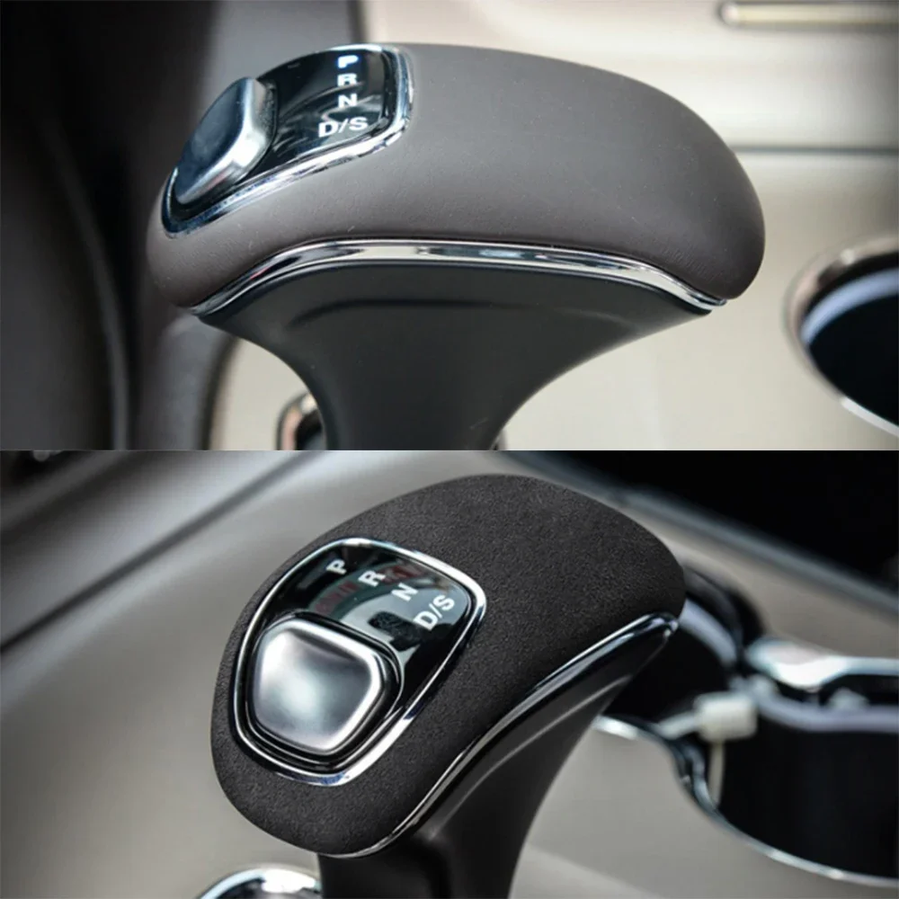 auto gear shift knob head suede cover trim styling interior car molding accessory for jeep grand cherokee 2014 2015 auto gear shift knob head suede cover trim styling interior car molding accessory for jeep grand cherokee 2014 2015