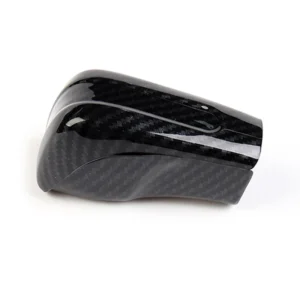 citall 3pcs/set gear lever shift handle knob cover trim fit for ford explorer 2016 2017 2018 2019 2020 abs carbon fiber texture