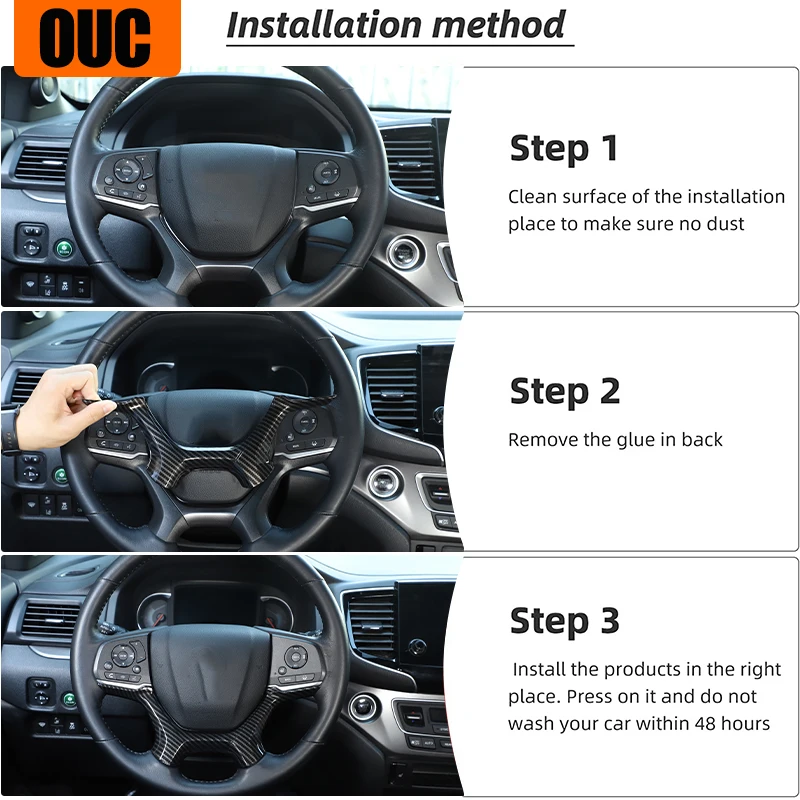 for honda pilot 2015 2022 abs carbon fiber interior kit car dashboard console gear shift panel decoration cover trim stickers for honda pilot 2015 2022 abs carbon fiber interior kit car dashboard console gear shift panel decoration cover trim stickers