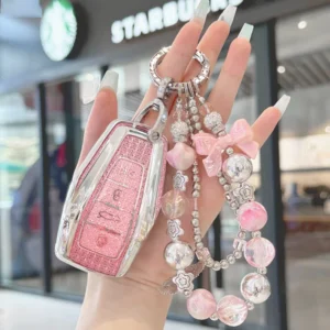 new fashion for geely coolray x6 x7 ex7 2024 geometry c emgrand uv gt gc9 starray remote car key case cover fob bag accessories