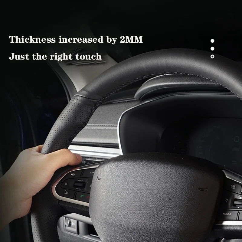 genuine leather car steering wheel cover for nissan kicks rogue sentra altima sr qashqai x handle cover interior car genuine leather car steering wheel cover for nissan kicks rogue sentra altima sr qashqai x handle cover interior car