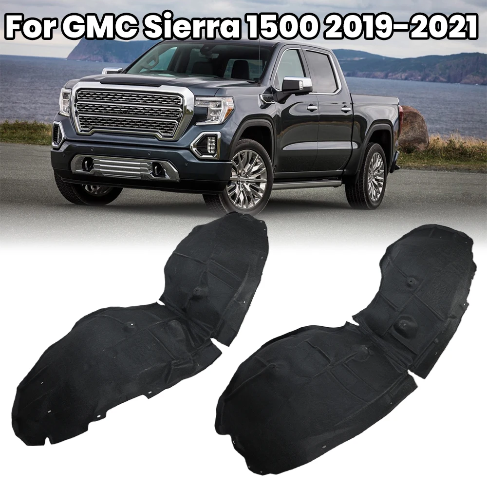 front wheel lining inner fender mudguard for gmc sierra 1500 2019 2021 84533748 16587976 gm1248293 left right liner splash guard front wheel lining inner fender mudguard for gmc sierra 1500 2019 2021 84533748 16587976 gm1248293 left right liner splash guard