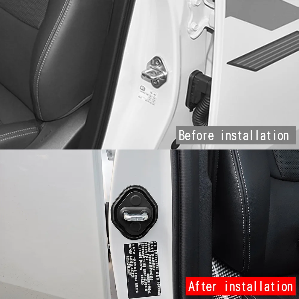 for toyota land cruiser 250 prado lc250 2024 2025 car door damping cushion silicone buckle door anti collision protect cover 4p for toyota land cruiser 250 prado lc250 2024 2025 car door damping cushion silicone buckle door anti collision protect cover 4p