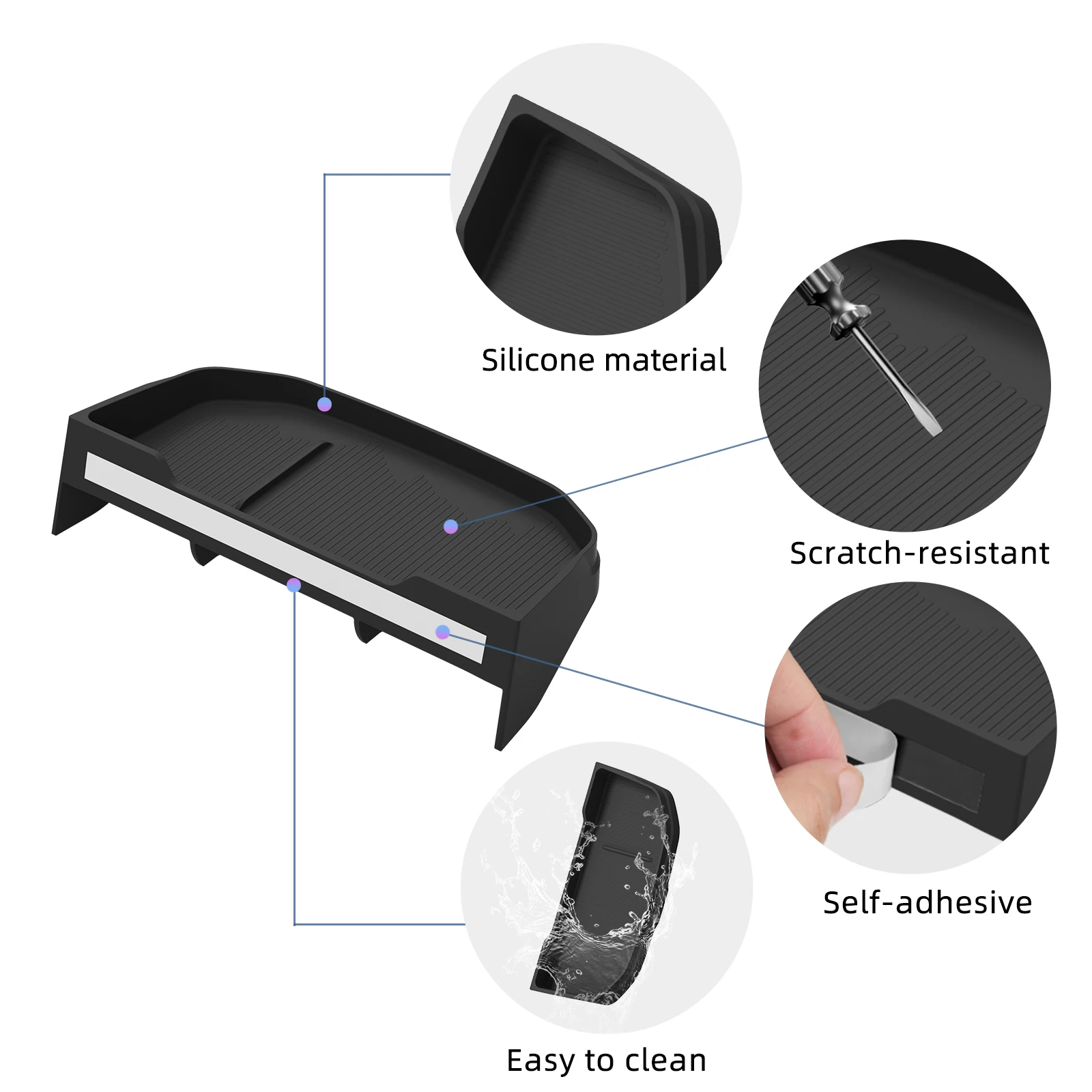 for geely coolray proton x50 2025 2026 dashboard storage box center console hidden tray behind screen silicone for geely coolray proton x50 2025 2026 dashboard storage box center console hidden tray behind screen silicone