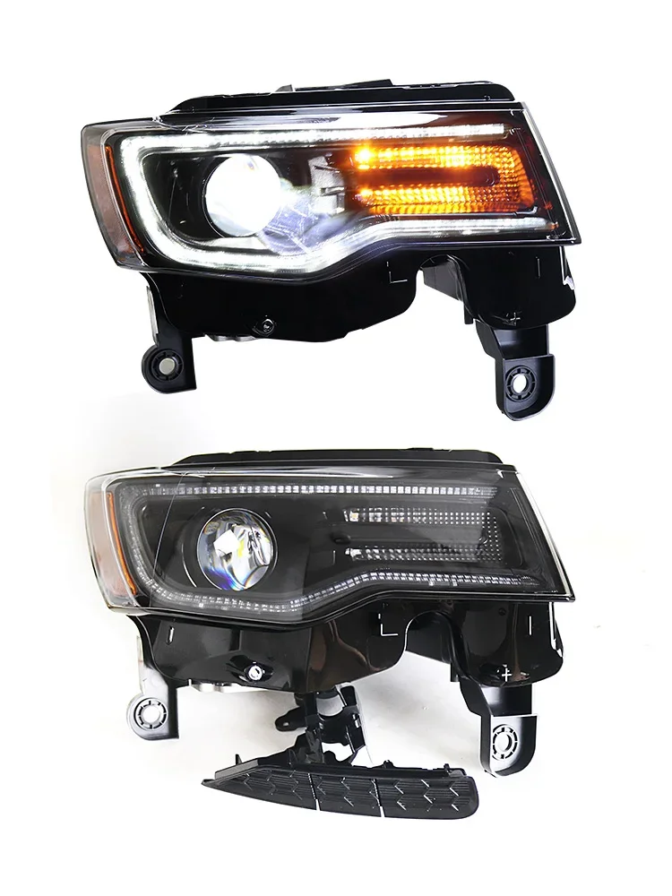 ft car lights for jeep grand cherokee headlights 2014 2022 led projetor headlamp daytime running light automotive ft car lights for jeep grand cherokee headlights 2014 2022 led projetor headlamp daytime running light automotive