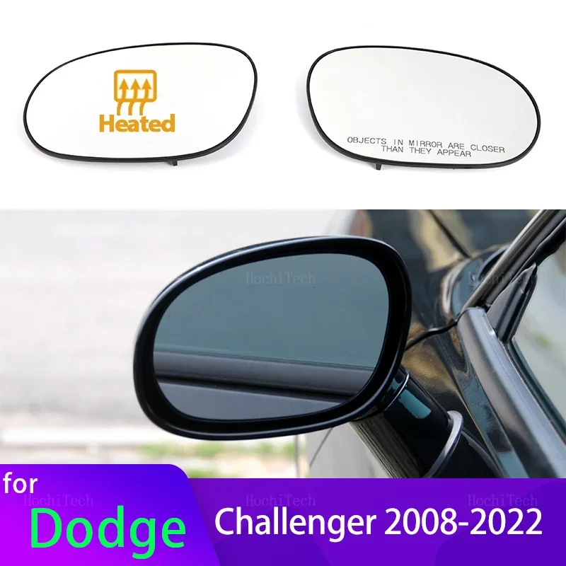 left & right side mirror glass rear view rearview exterior angle for dodge challenger 2008 2022 68048447aa 68048446aa left & right side mirror glass rear view rearview exterior angle for dodge challenger 2008 2022 68048447aa 68048446aa