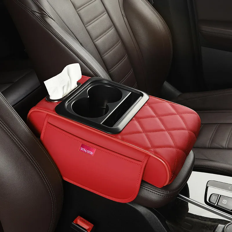 2025 new diamond full leather car armrest pad multifunctional advanced water sensing cup holder mobile phone bag armrest protect 2025 new diamond full leather car armrest pad multifunctional advanced water sensing cup holder mobile phone bag armrest protect