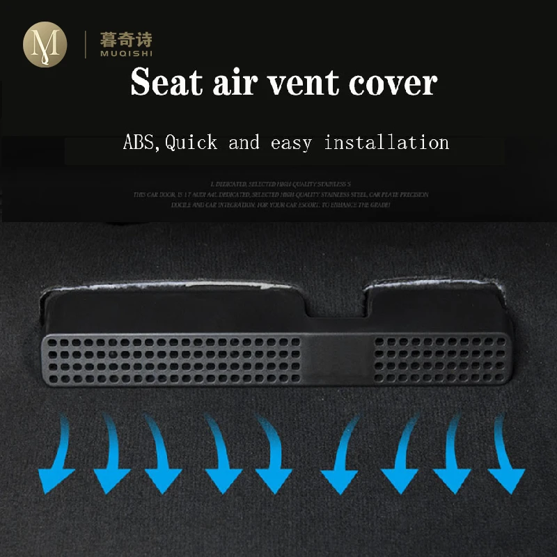 2 pcs car interior air conditioning vent protective cover vent cover rear seat anti dust for toyota camry 2018 2025 2 pcs car interior air conditioning vent protective cover vent cover rear seat anti dust for toyota camry 2018 2025