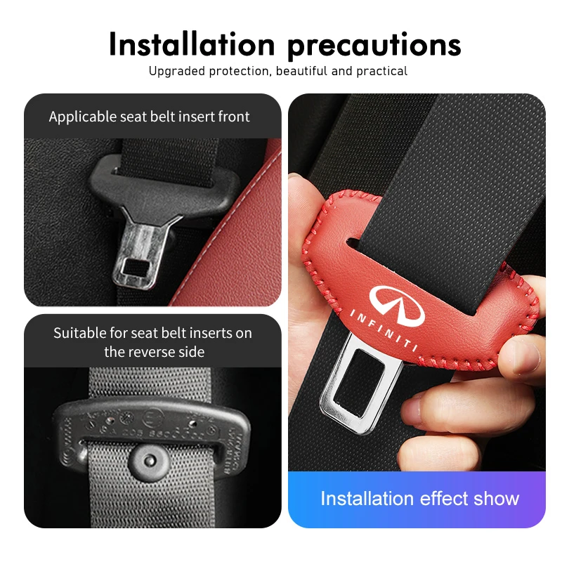 for infiniti pu leather car seat belt buckle clip cover protector anti scratch case fx35 q30 g37 qx70 g35 qx50 qx60 qx80 qx30 for infiniti pu leather car seat belt buckle clip cover protector anti scratch case fx35 q30 g37 qx70 g35 qx50 qx60 qx80 qx30