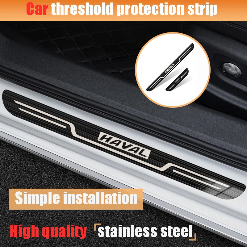 car scratch resistant sill strip haval h5 h6 h9 red raptor h1 m6 h2 h3 h4 door stainless steel protective accessories car scratch resistant sill strip haval h5 h6 h9 red raptor h1 m6 h2 h3 h4 door stainless steel protective accessories