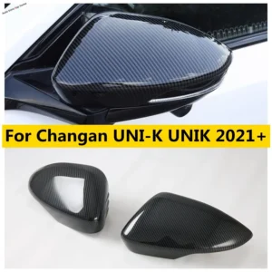 abs outside door rearview mirror decoration protector shell cover housing trim for changan uni k unik 2021 2024 accessories