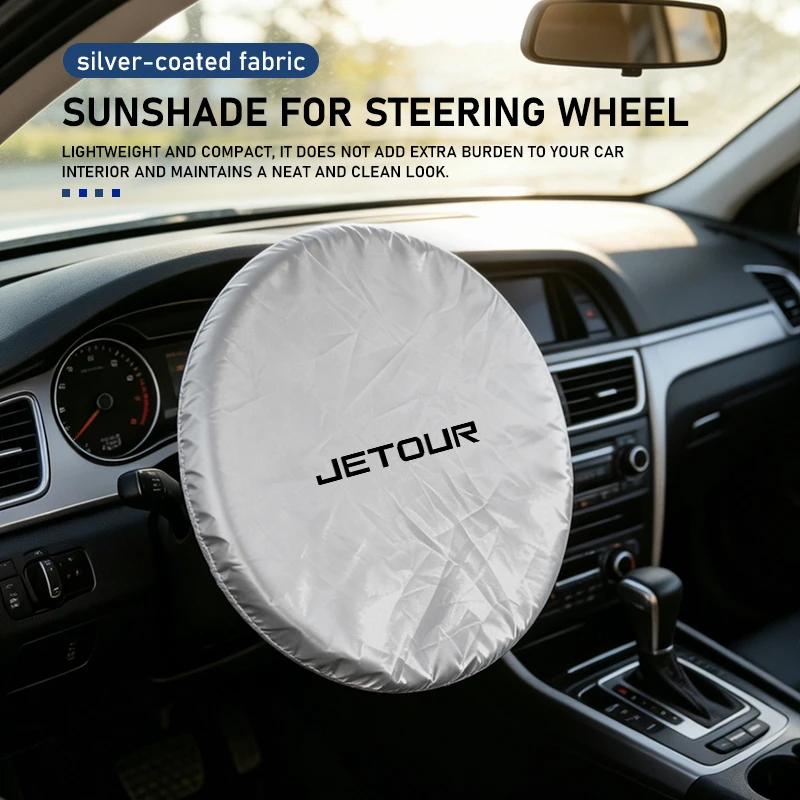 for jetour summer car steering wheel anti heat sun shade cover x70 x70sm x90 x95 dashing i dm t2 t3 traveler c dm for jetour summer car steering wheel anti heat sun shade cover x70 x70sm x90 x95 dashing i dm t2 t3 traveler c dm
