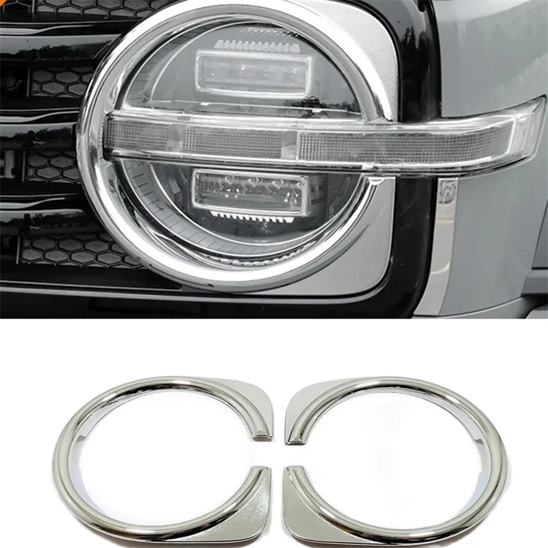 for great wall gwm tank 300 2023 2022 2021 car front fog light cover trim protection abs chrome 3d sticker 2pcs automobile parts for great wall gwm tank 300 2023 2022 2021 car front fog light cover trim protection abs chrome 3d sticker 2pcs automobile parts