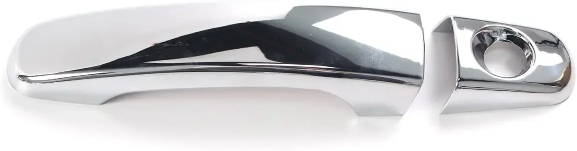 chrome door handle cover w/ driver keyholes for equinox hhr malibu traverse gmc acadia terrain saturn aura outlook chrome door handle cover w/ driver keyholes for equinox hhr malibu traverse gmc acadia terrain saturn aura outlook