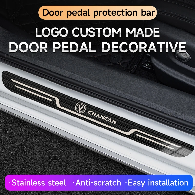 for changan cs55 cs15 cs75 plus cs35 cs85 cs95 cx70 eado uni t uni k oushang x5 x7 car stainless steel door sill scuff plate for changan cs55 cs15 cs75 plus cs35 cs85 cs95 cx70 eado uni t uni k oushang x5 x7 car stainless steel door sill scuff plate