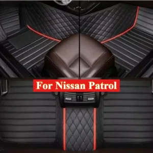 custom for nissan patrol y61 y62 y63 2012 2025 2026 car floor mats carpet rugs foot pads interior all weather waterproof