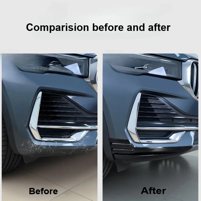 for geely monjaro xingyue l 2021 2025 abs anti collision front bumper corner guards strip exterior accessory for geely monjaro xingyue l 2021 2025 abs anti collision front bumper corner guards strip exterior accessory