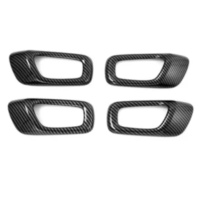 weizhida for honda civic 11th gen 2022 2025 abs carbon fiber car inner door handle door bowl cover trim interior car accessories