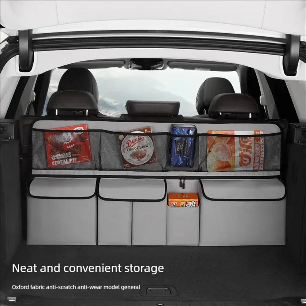 new large capacity car trunk bag mesh solid color backseat storage bag car interior storage bag auto new large capacity car trunk bag mesh solid color backseat storage bag car interior storage bag auto