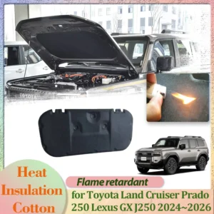 car hood engine cover for toyota land cruiser prado 250 lexus gx j250 insulation liner cotton pad soundproof mat part accessorie