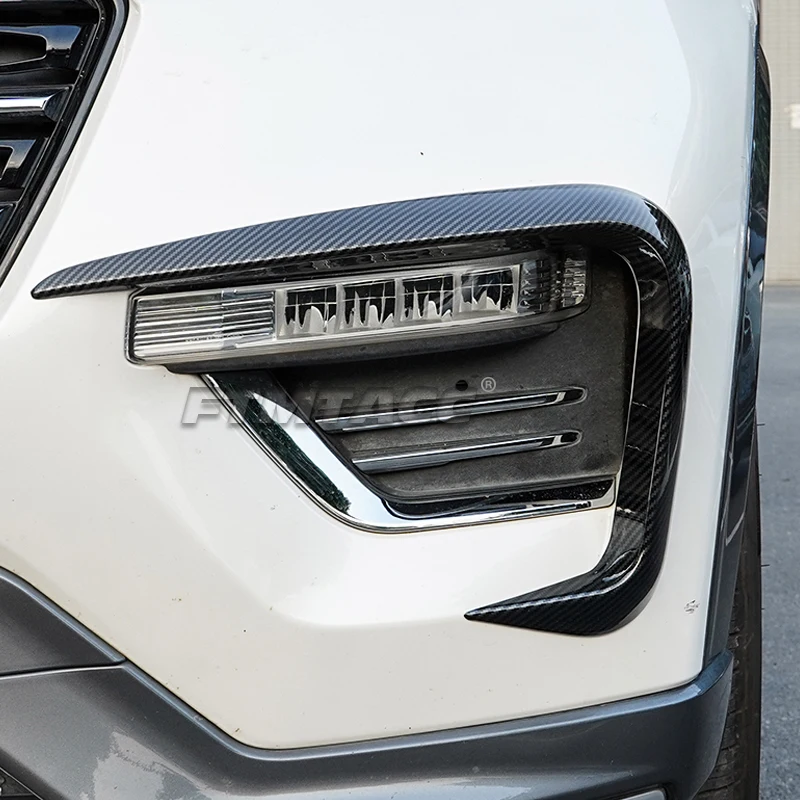 abs chrome carbon fiber black gloss front fog light frame cover trim for ford explorer 2020 2021 2022 2023 exterior abs chrome carbon fiber black gloss front fog light frame cover trim for ford explorer 2020 2021 2022 2023 exterior
