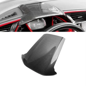 car interior dashboard cover trim carbon fiber look for honda civic 10th 2016 2017 2018 2019 2020 2021 car interior accessories