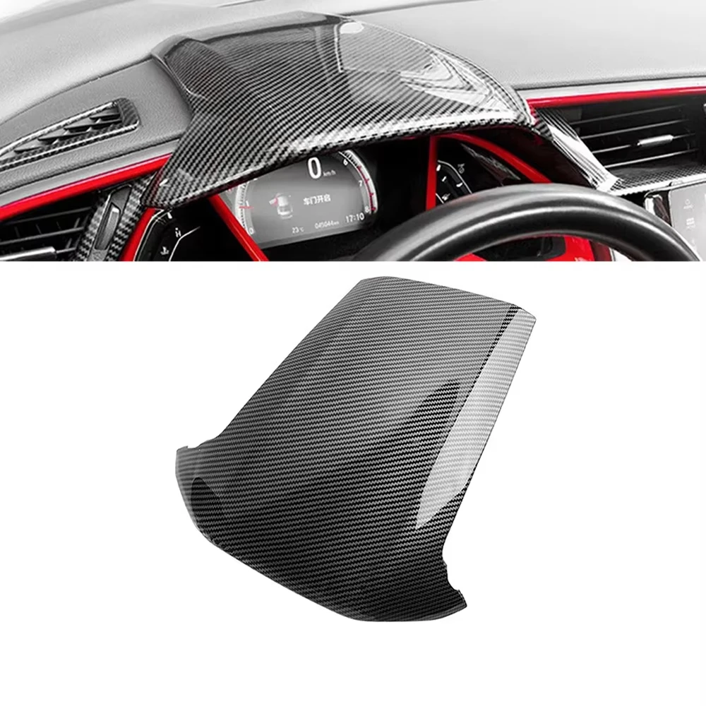 car interior dashboard cover trim carbon fiber look for honda civic 10th 2016 2017 2018 2019 2020 2021 car interior accessories car interior dashboard cover trim carbon fiber look for honda civic 10th 2016 2017 2018 2019 2020 2021 car interior accessories