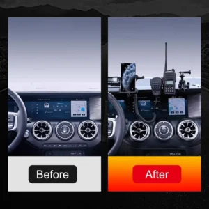 for gwm tank 300 2020 2024 offroad digital device dash mount bracket multi function phone gps holder aluminum alloy