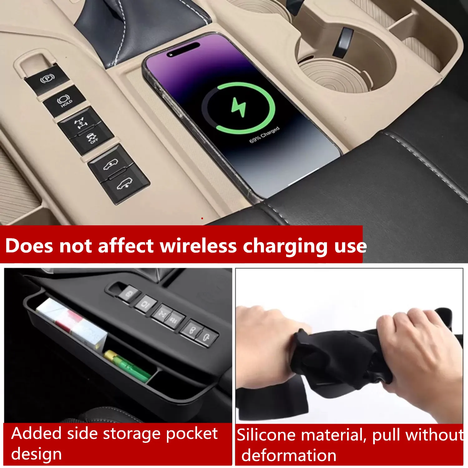 car interior storage car center console storage box for toyota lexus 600 lx600 lx 500d interior stowing tidying car interior storage car center console storage box for toyota lexus 600 lx600 lx 500d interior stowing tidying